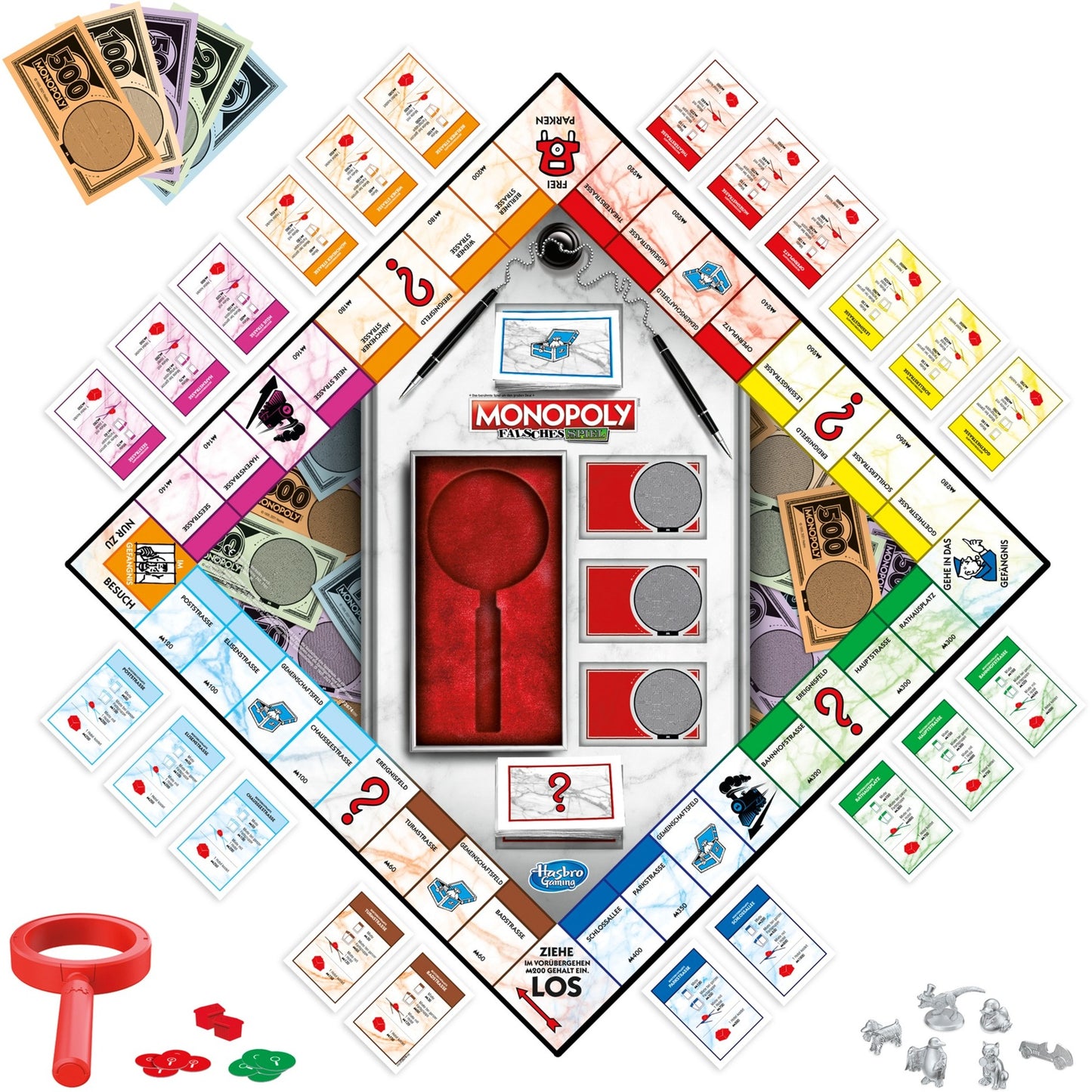 Hasbro Monopoly falsches Spiel, Brettspiel