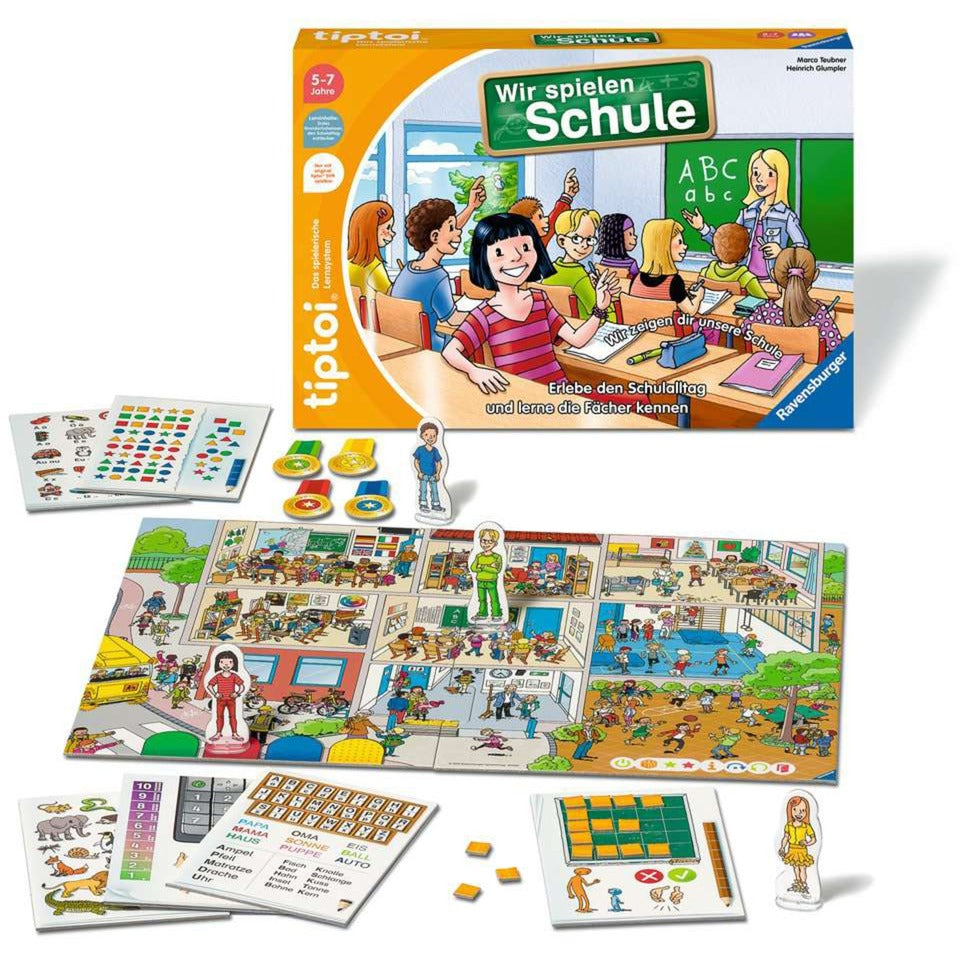 Ravensburger tiptoi Wir spielen Schule, Brettspiel