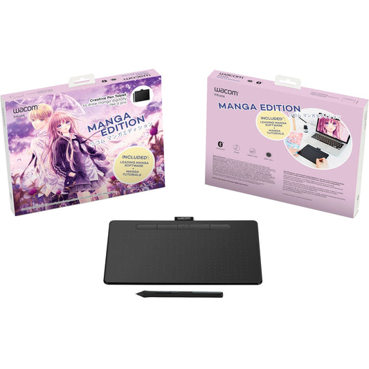 Wacom Intuos S mit Bluetooth (schwarz, Manga Edition)