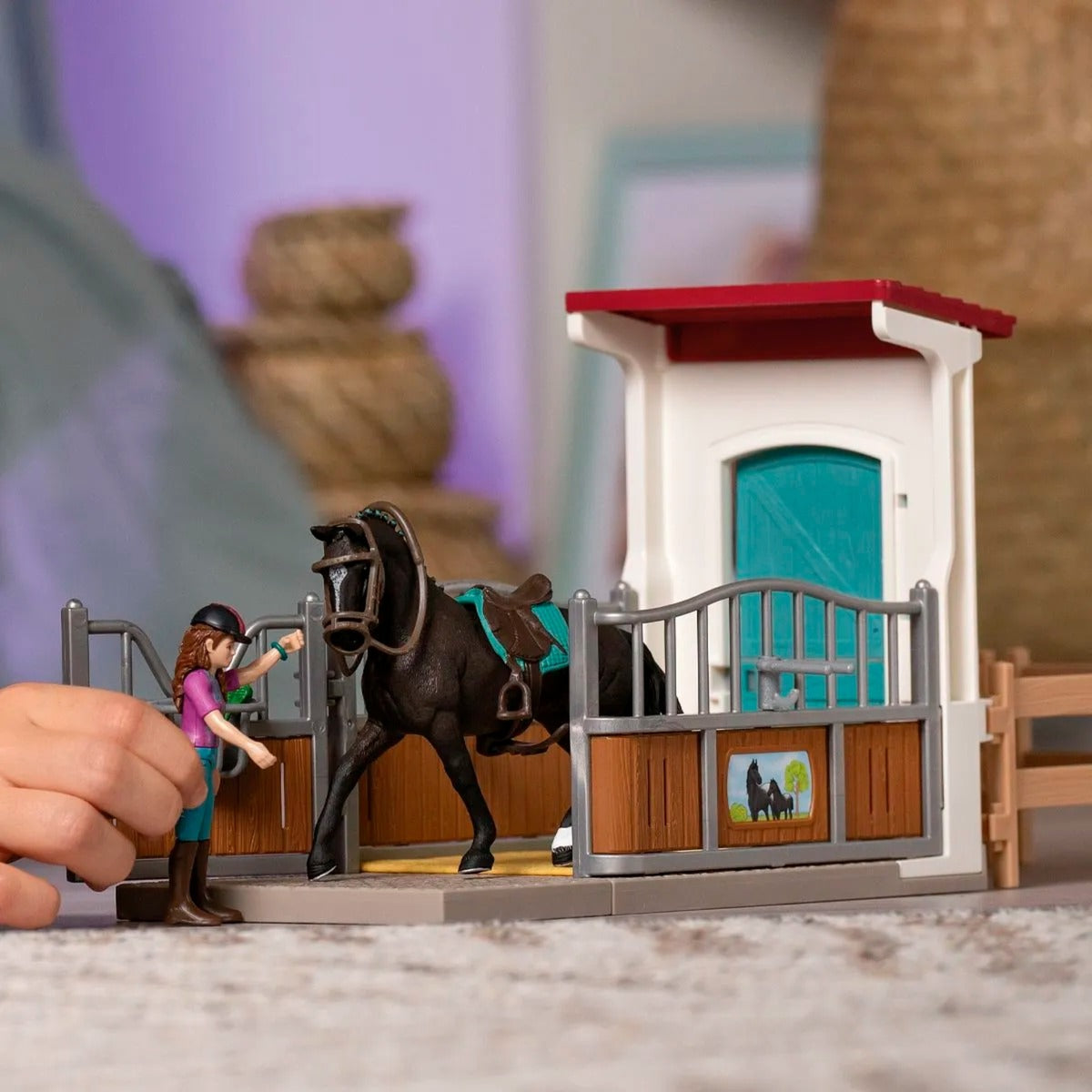 Schleich Horse Club Pferdebox mit Lisa & Storm