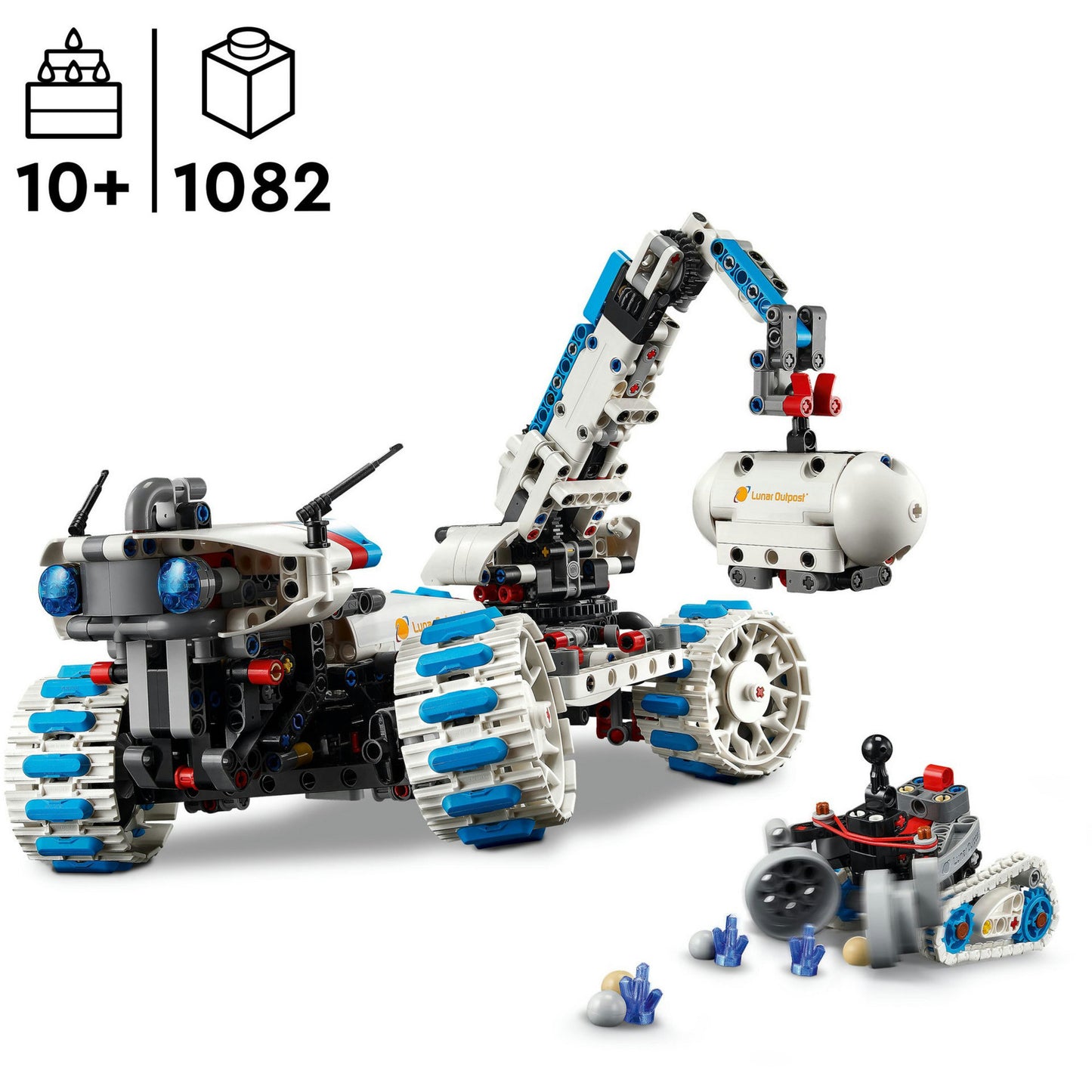 42211 Technic Lunar Outpost Mondrover-Raumfahrzeug, Konstruktionsspielzeug