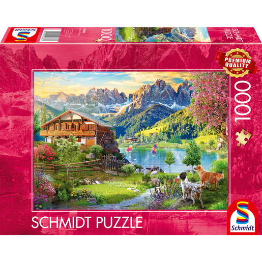 Erholung in den Dolomiten, Puzzle