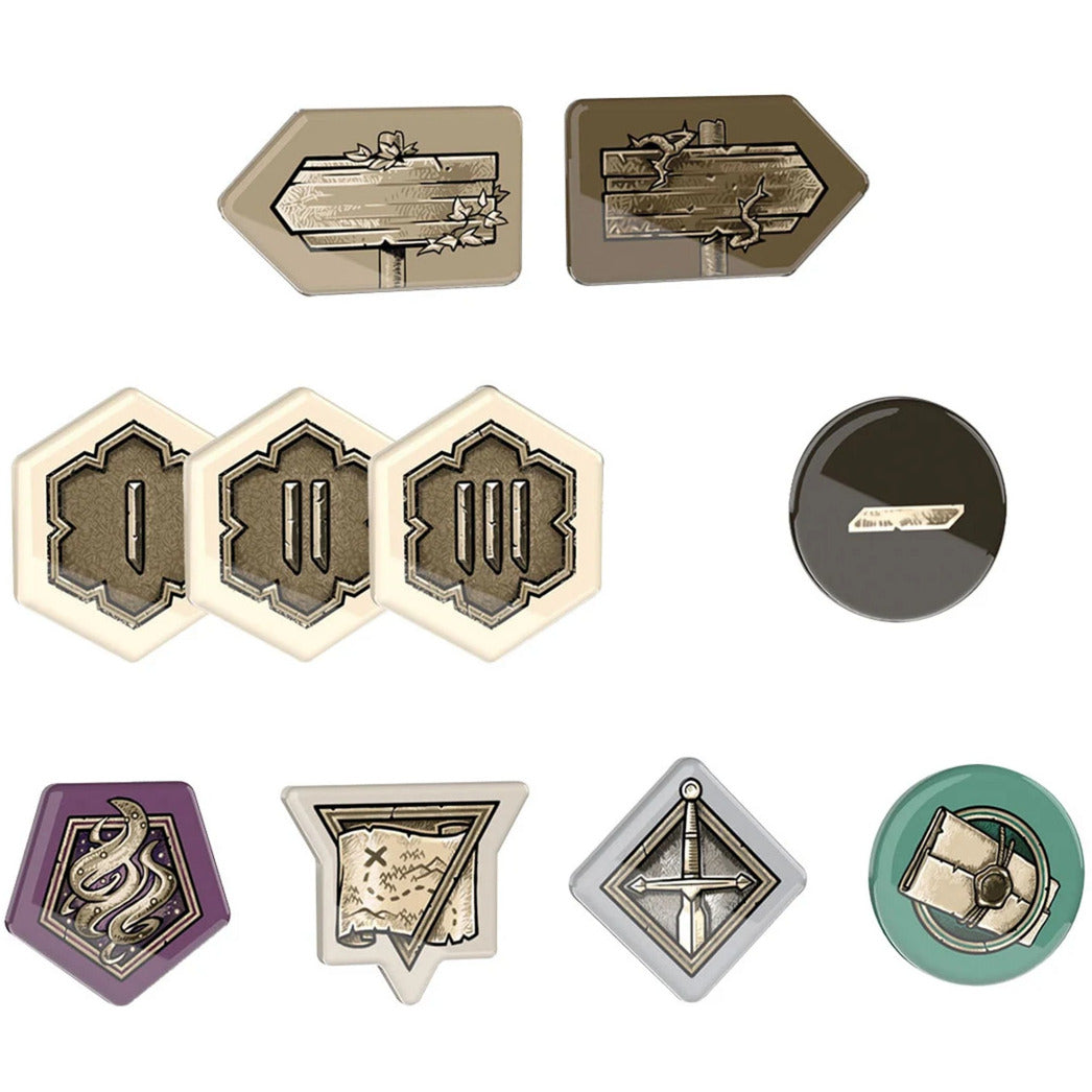 The Witcher: Pfad des Schicksals - Acrylic Tokens, Brettspiel