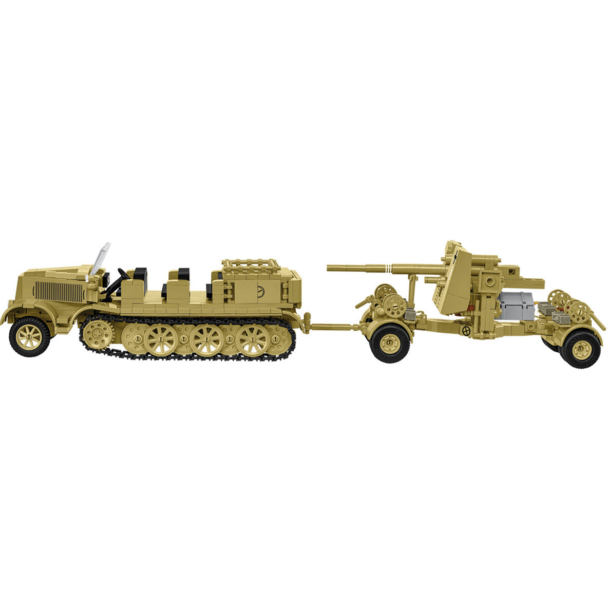 Sd.Kfz.8 und 8.8 cm Flak 36, Konstruktionsspielzeug