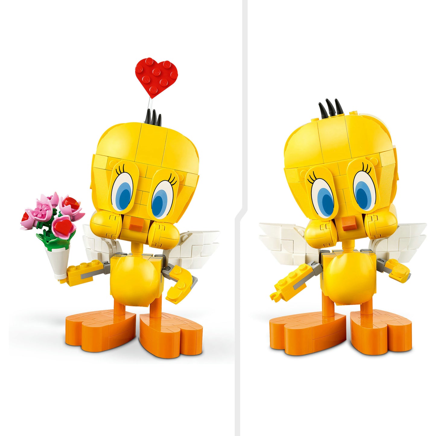 40824 Looney Tunes Liebesbote Tweety, Konstruktionsspielzeug