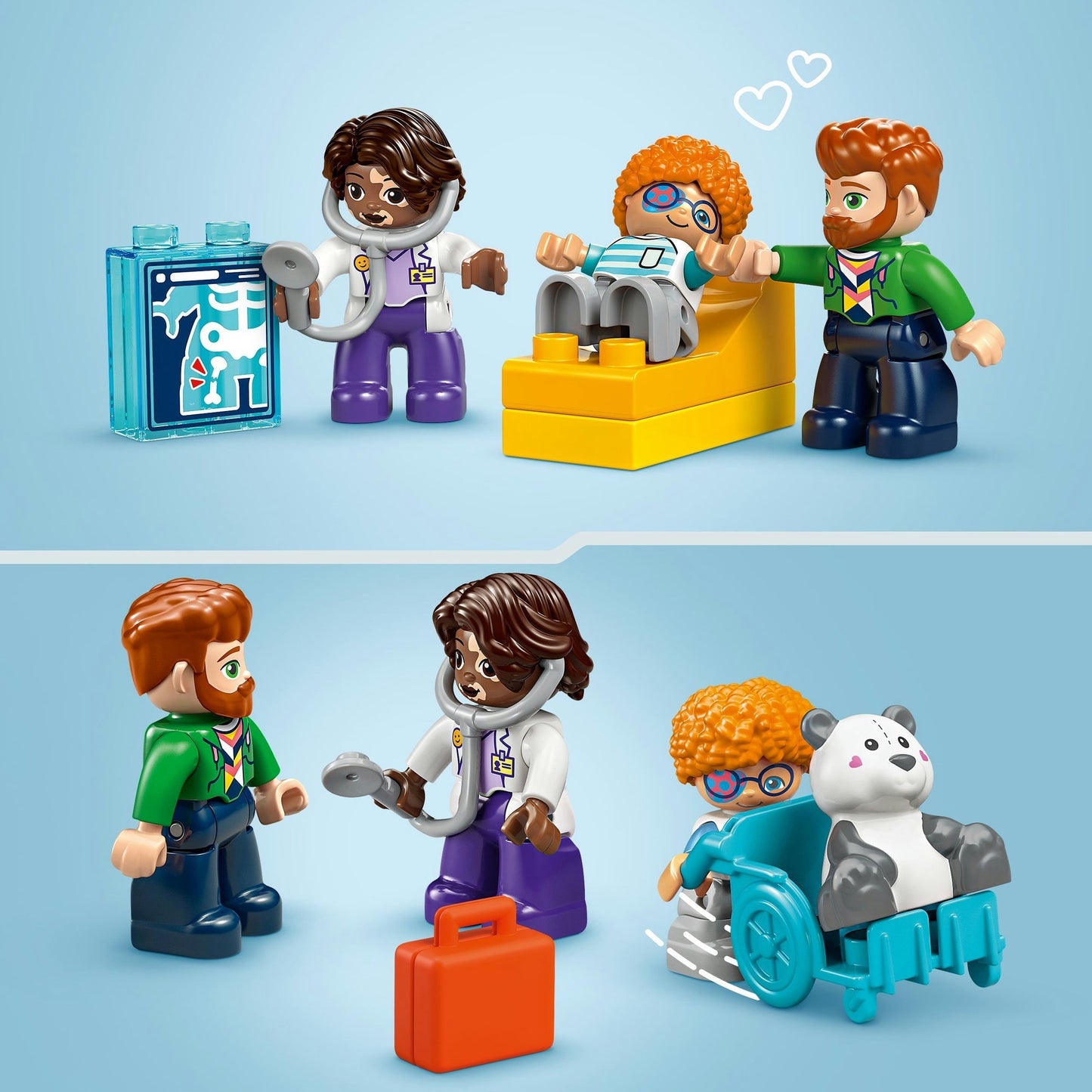 10449 DUPLO Town Erster Arztbesuch, Konstruktionsspielzeug