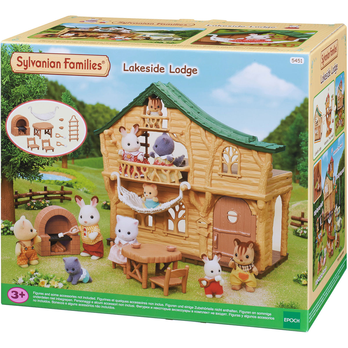 Sylvanian Families - Haus am See, Konstruktionsspielzeug