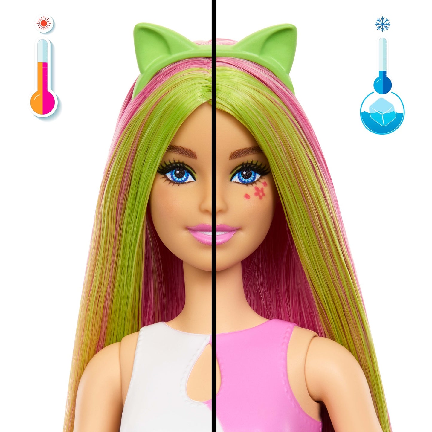 Barbie Pop! Reveal Barbie Shakes Serie - Häschen-Barbie, Puppe