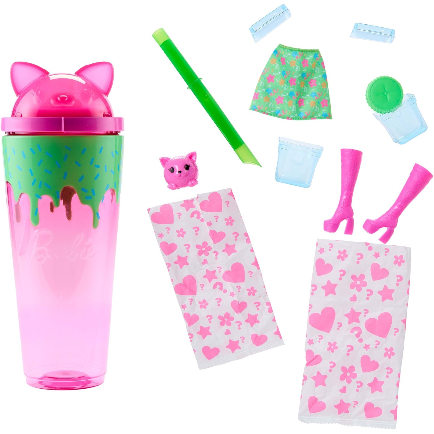 Barbie Pop! Reveal Barbie Shakes Serie - Häschen-Barbie, Puppe