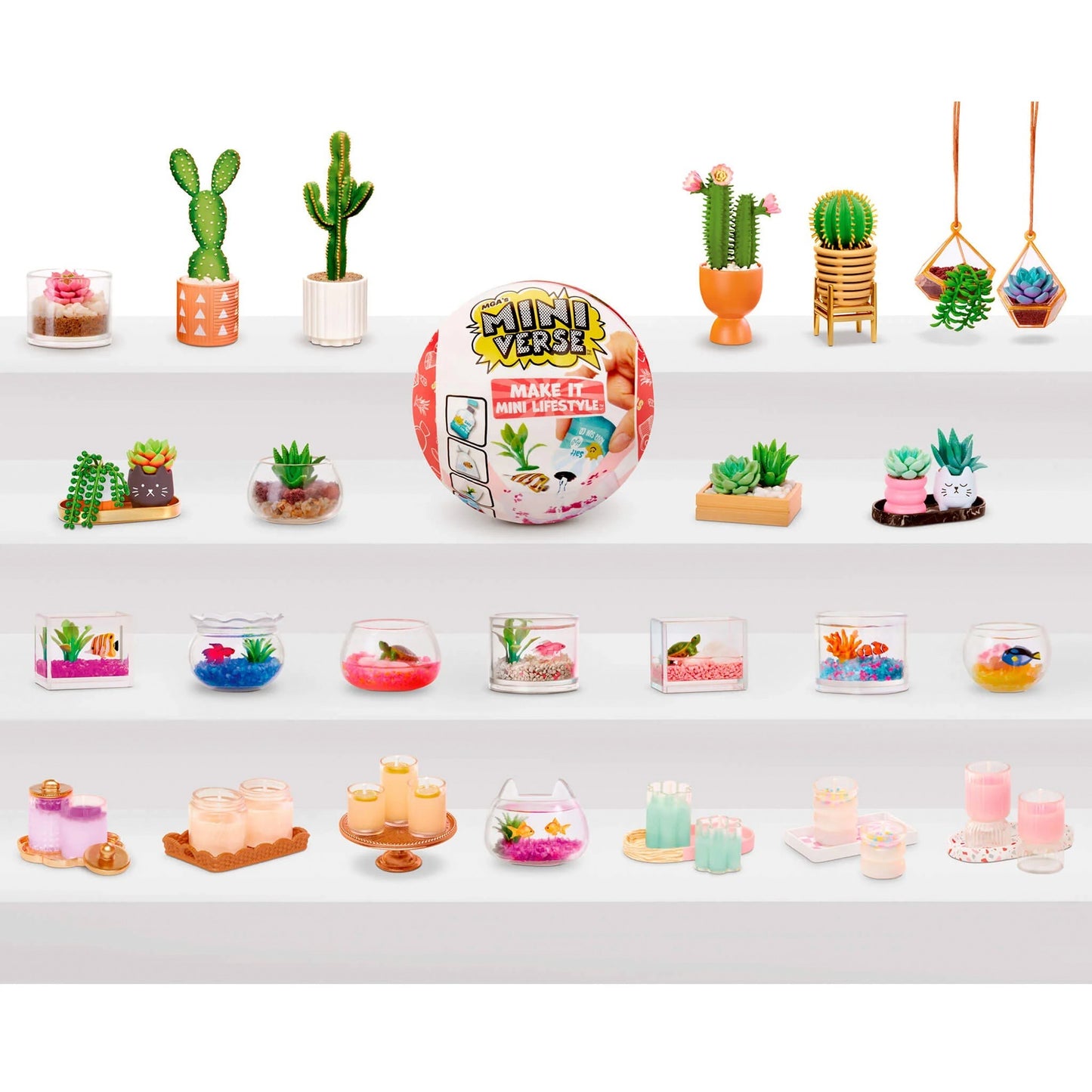 MGA Entertainment MGA's Miniverse Make It Mini Lifestyle Home Serie 1B Mini Collectibles (sortierter Artikel)