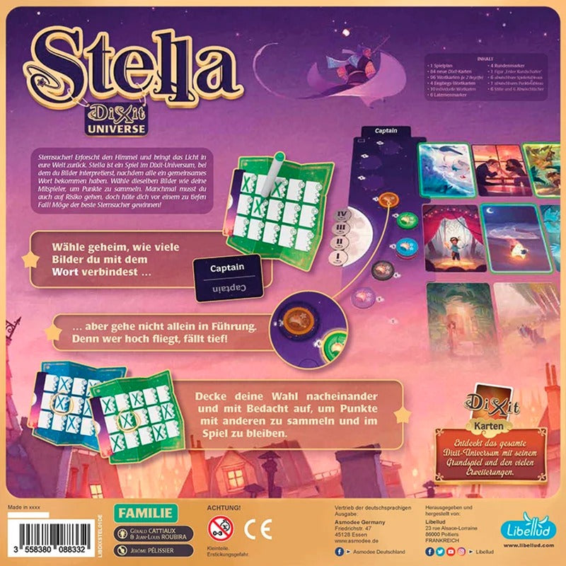 Asmodee Stella Dixit Universe, Kartenspiel