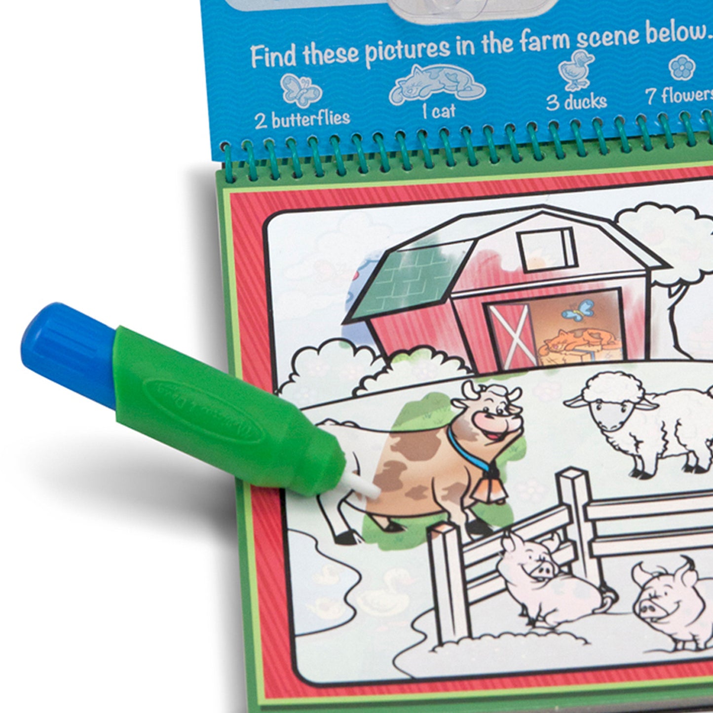 Melissa & Doug - Water WOW! Tiere, Malen