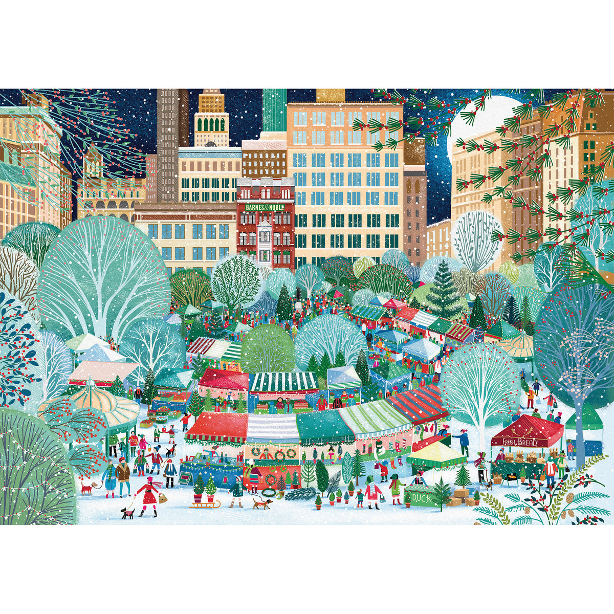 Winterzauber, Puzzle