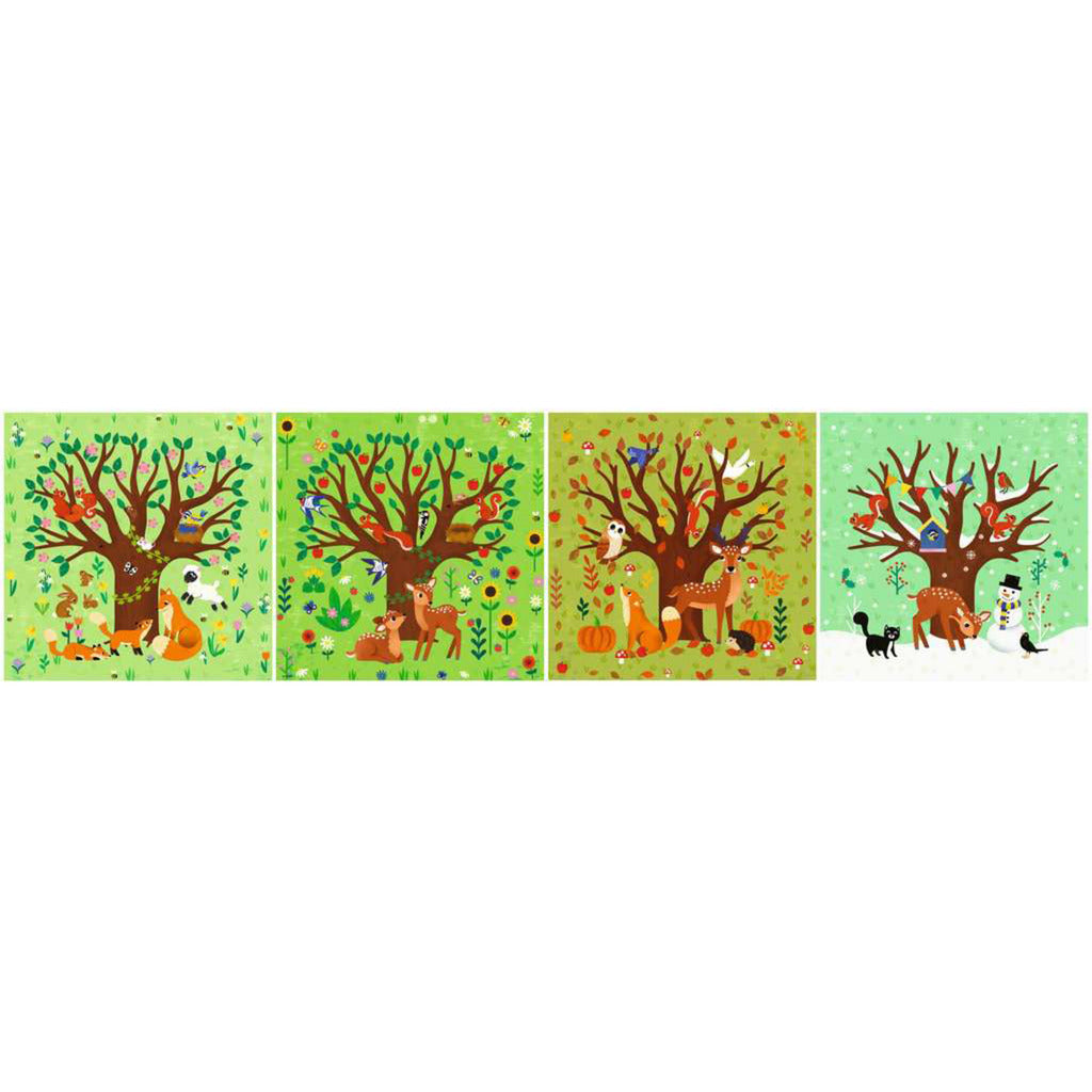 Puzzle UP! - Vier Jahreszeiten