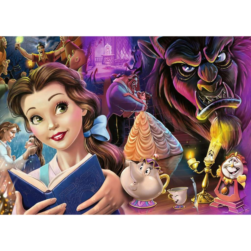 Ravensburger Puzzle Disney Princess Collector's Edition - Belle, die Disney Prinzessin (1000 Teile)