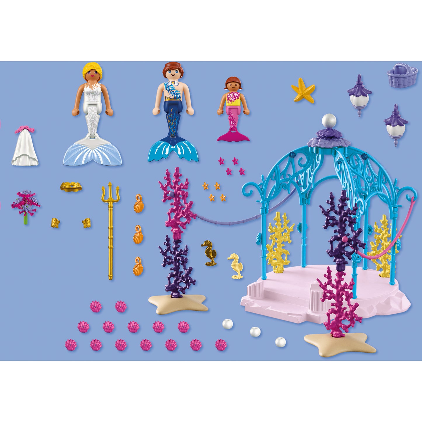 72104 Fantasy & Magic Unterwasserhochzeit, Konstruktionsspielzeug
