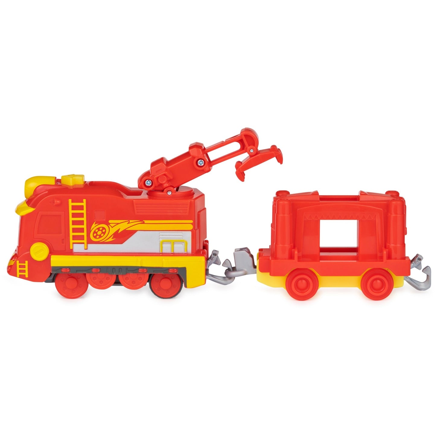 Mighty Express Motorisierter Zug Frachter Nick mit Güterwaggon, Spielfahrzeug