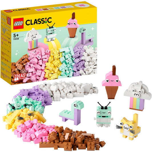 LEGO 11028 Classic Pastell Kreativ-Bauset, Konstruktionsspielzeug