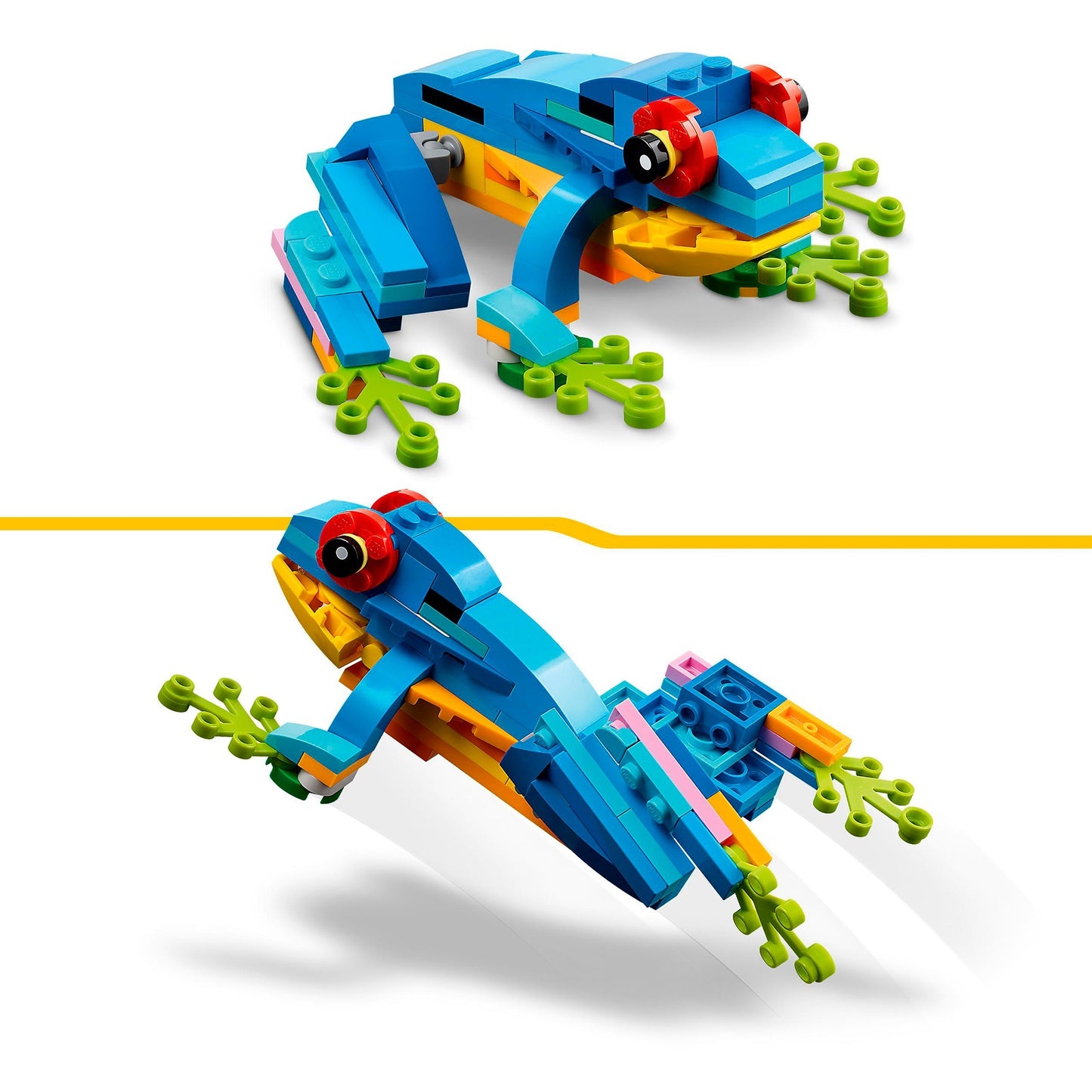 LEGO 31136 Creator 3-in-1 Exotischer Papagei, Konstruktionsspielzeug