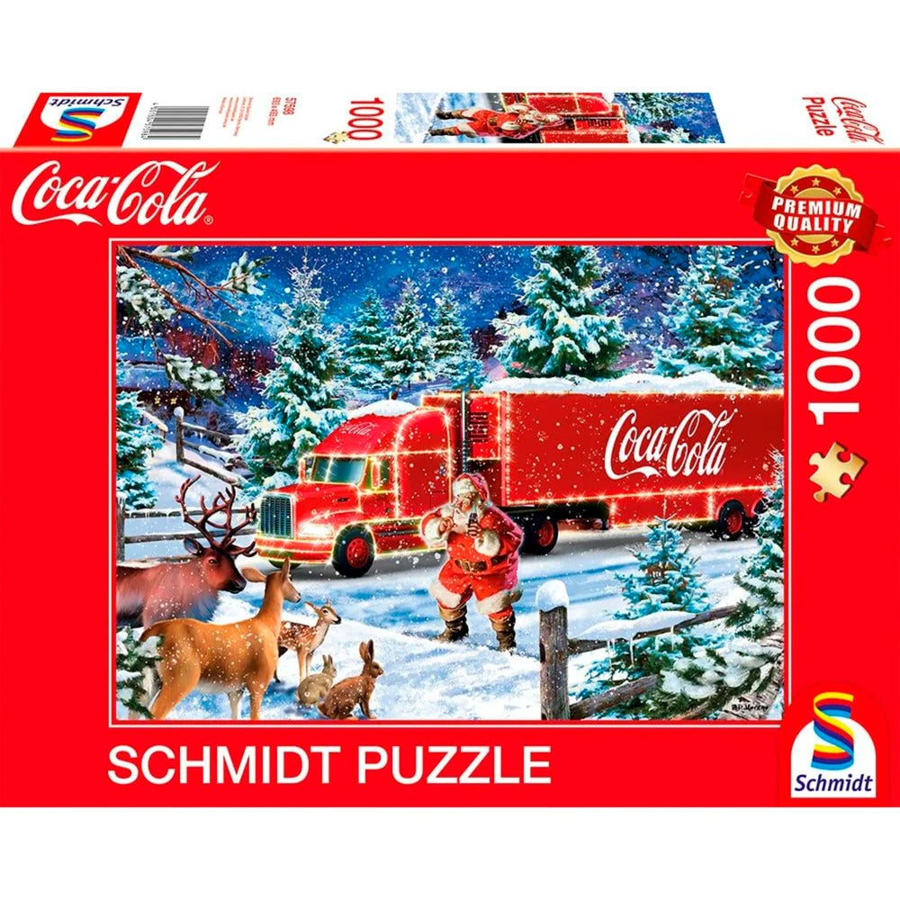 Schmidt Spiele Coca Cola: Christmas Truck (1000 Teile)