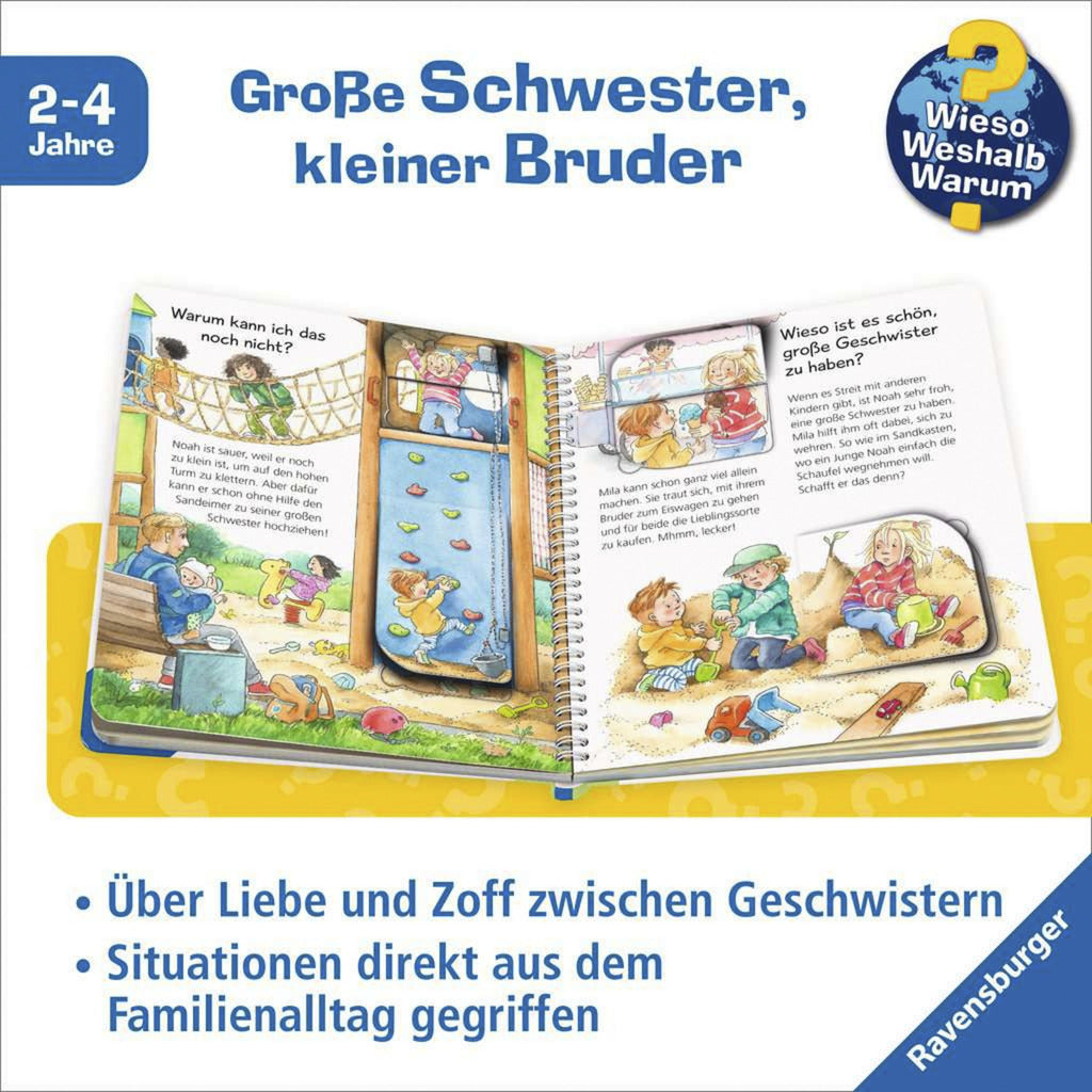 Wieso? Weshalb? Warum? junior Band 29 - Wir sind Geschwister, Lernbuch