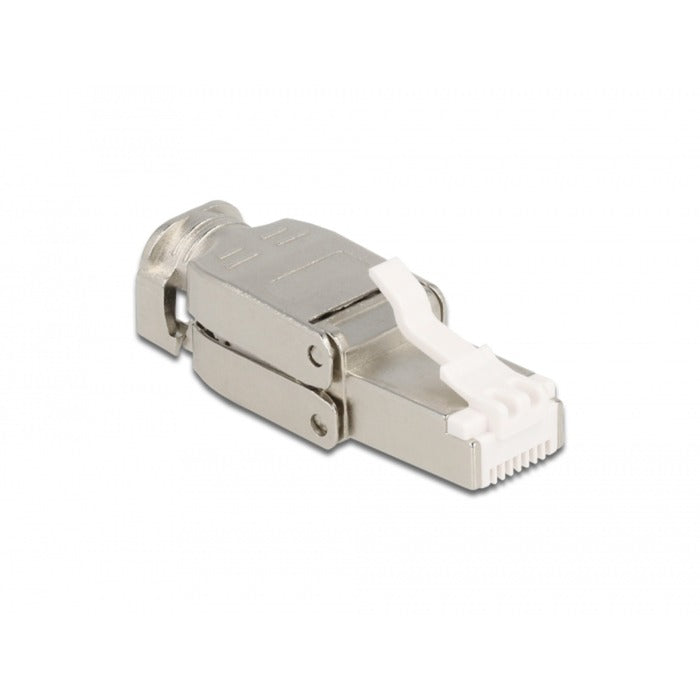 DeLOCK RJ-45 Stecker Cat.6a STP (1 Stück)