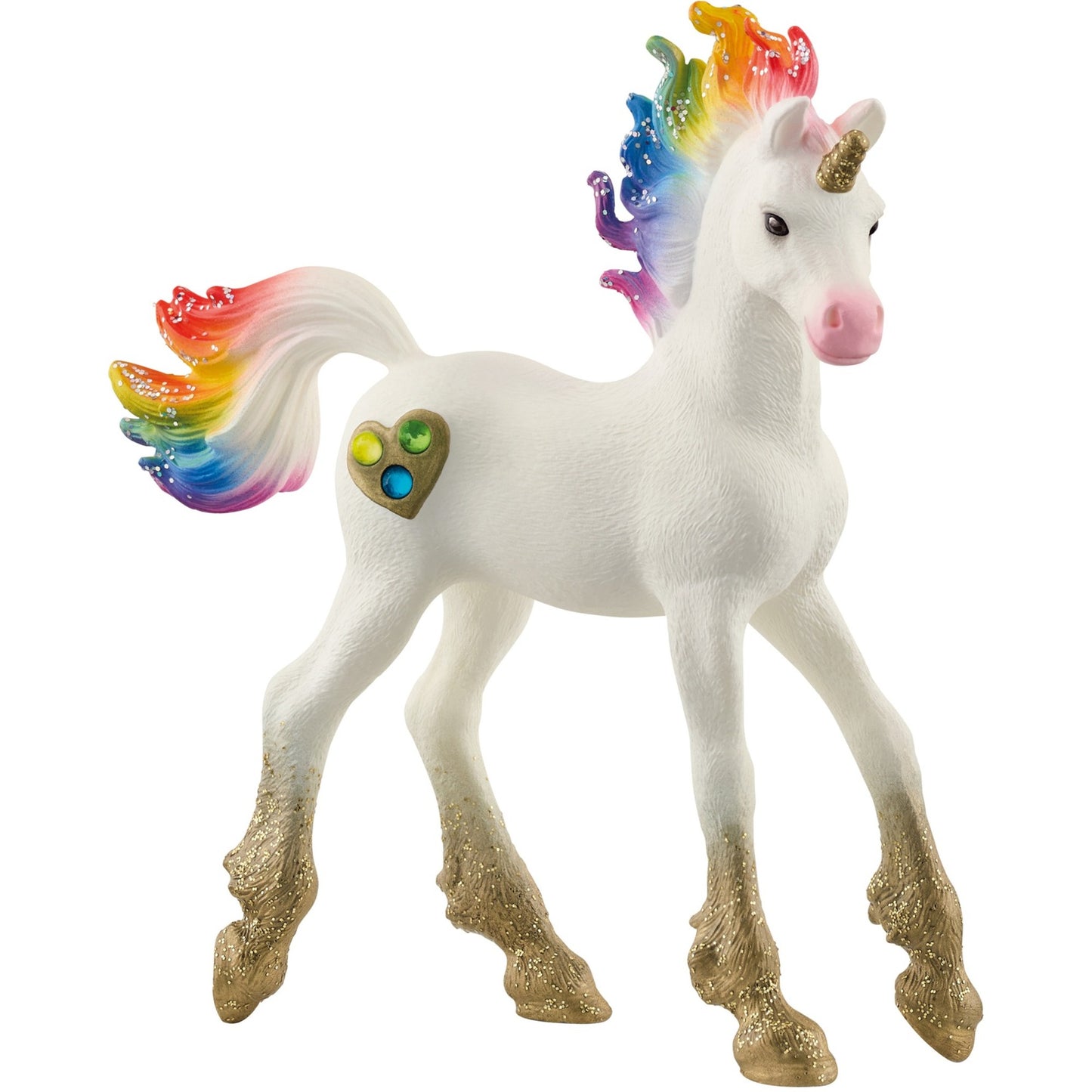 Schleich Bayala Regenbogeneinhorn Fohlen