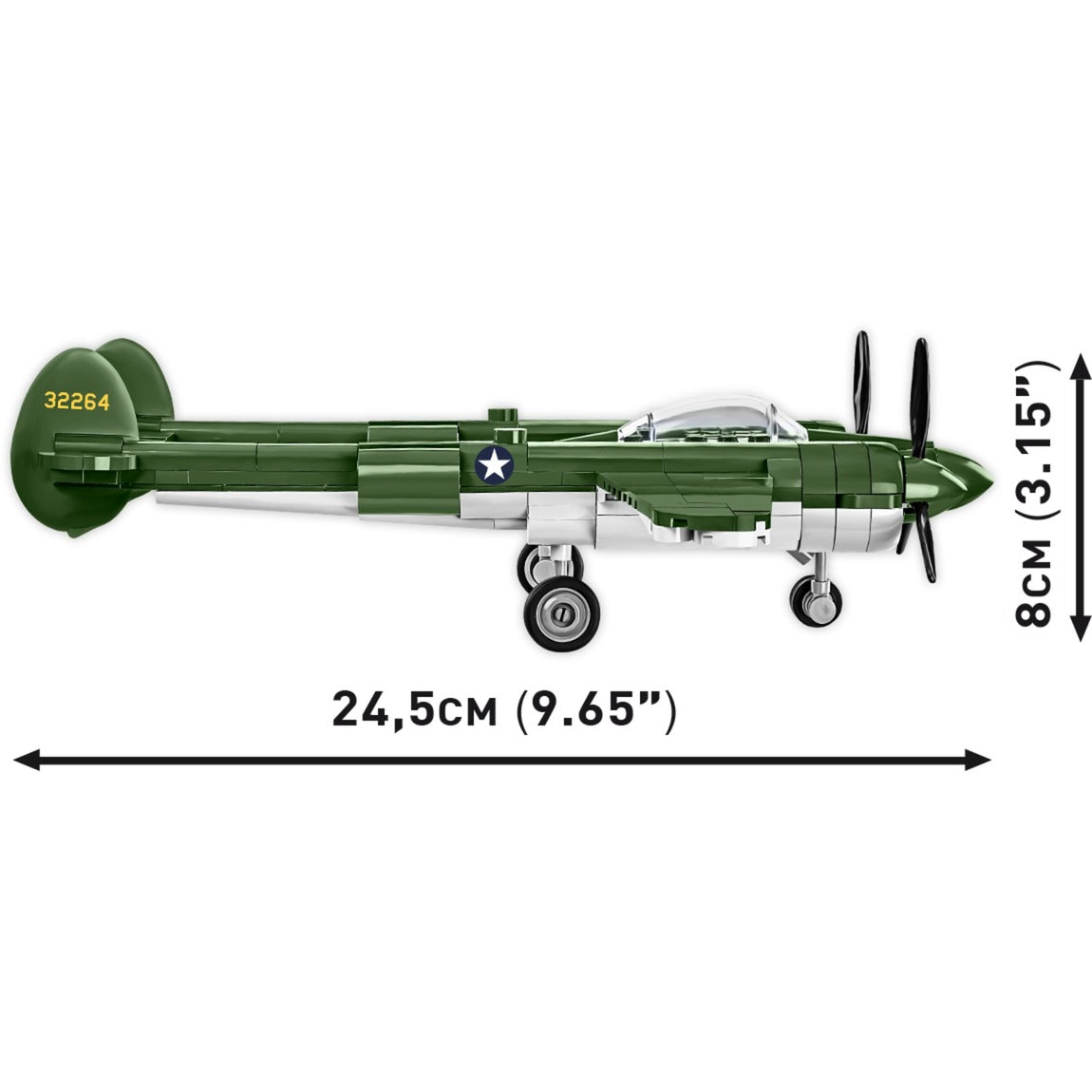 Lockheed P-38 Lightning, Konstruktionsspielzeug