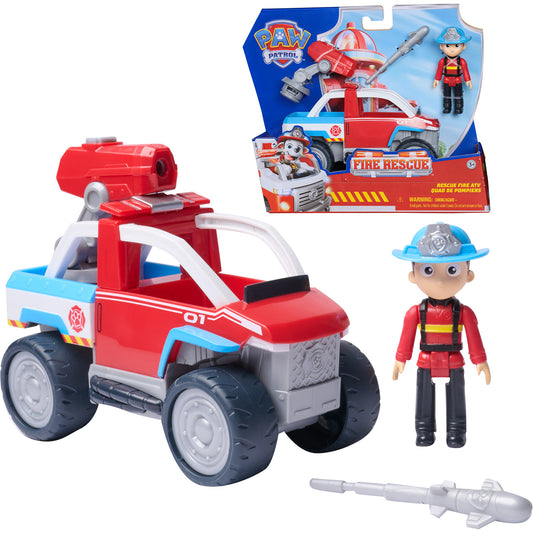 Paw Patrol Fire Rescue - Ryders Rettungsfahrzeug, Spielfahrzeug