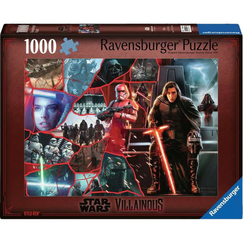 Ravensburger Puzzle Star Wars Villainous: Kylo Ren (1000 Teile)