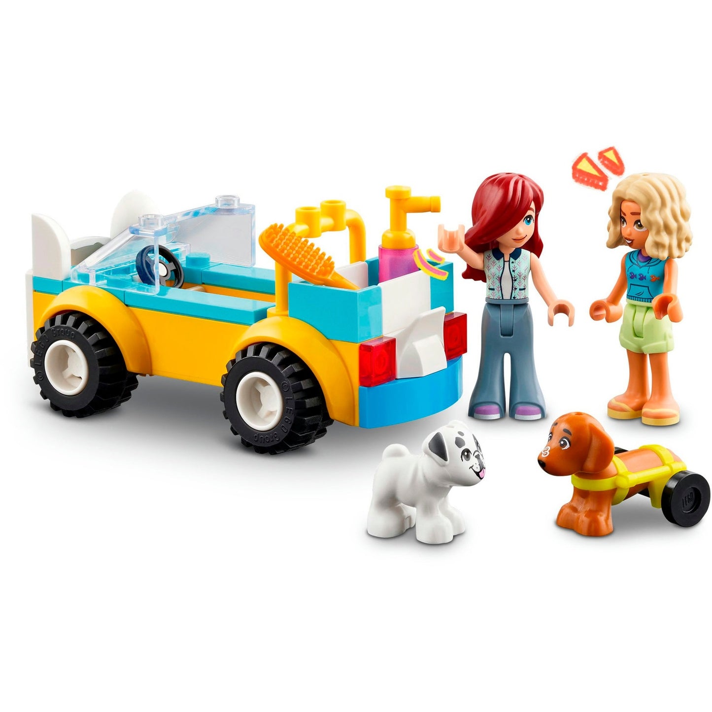 LEGO 42635 Friends Mobiler Hundesalon, Konstruktionsspielzeug