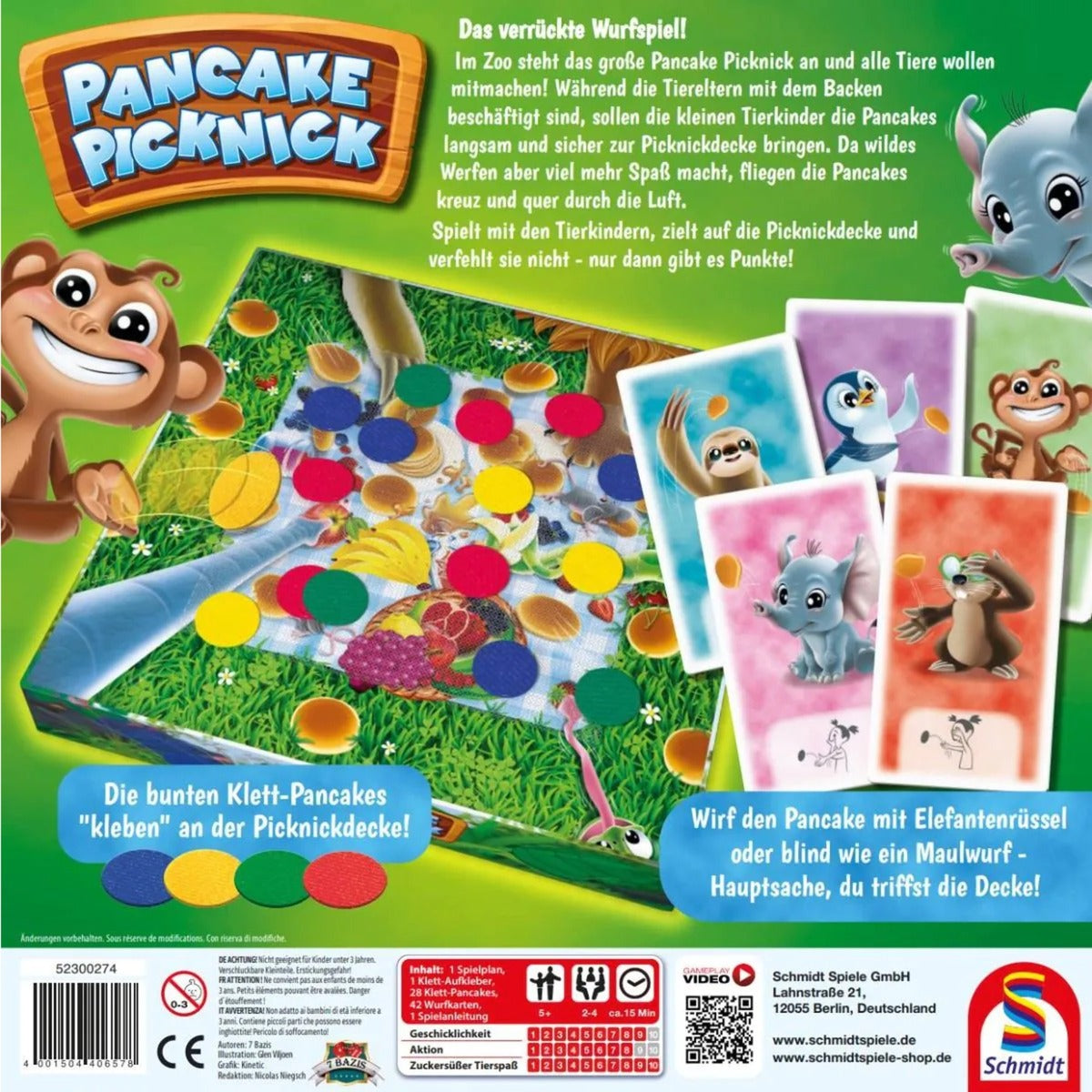 Schmidt Spiele Pancake Picknick, Brettspiel