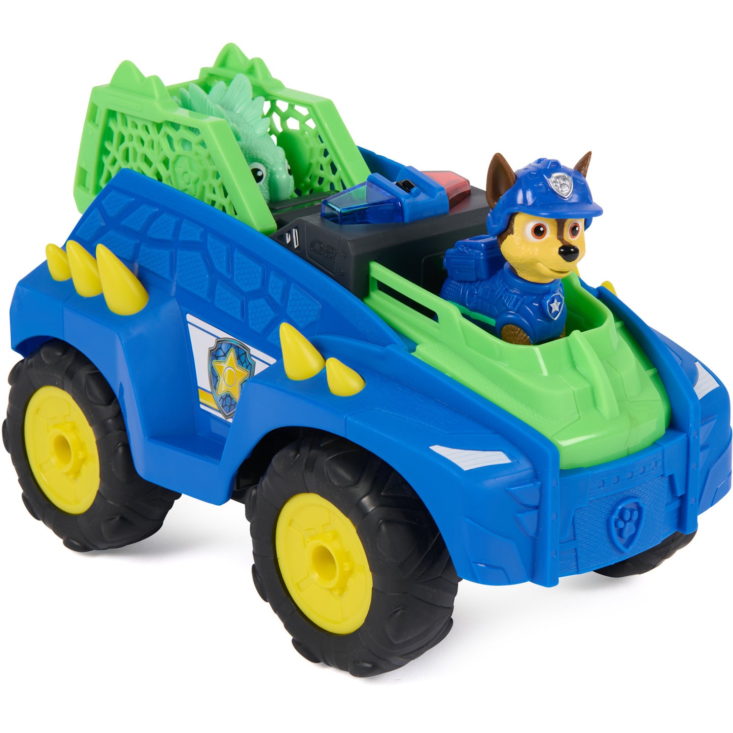 Paw Patrol: Der Dino Film - Chase' ferngesteuertes Dino Rettungs-Fahrzeug, RC