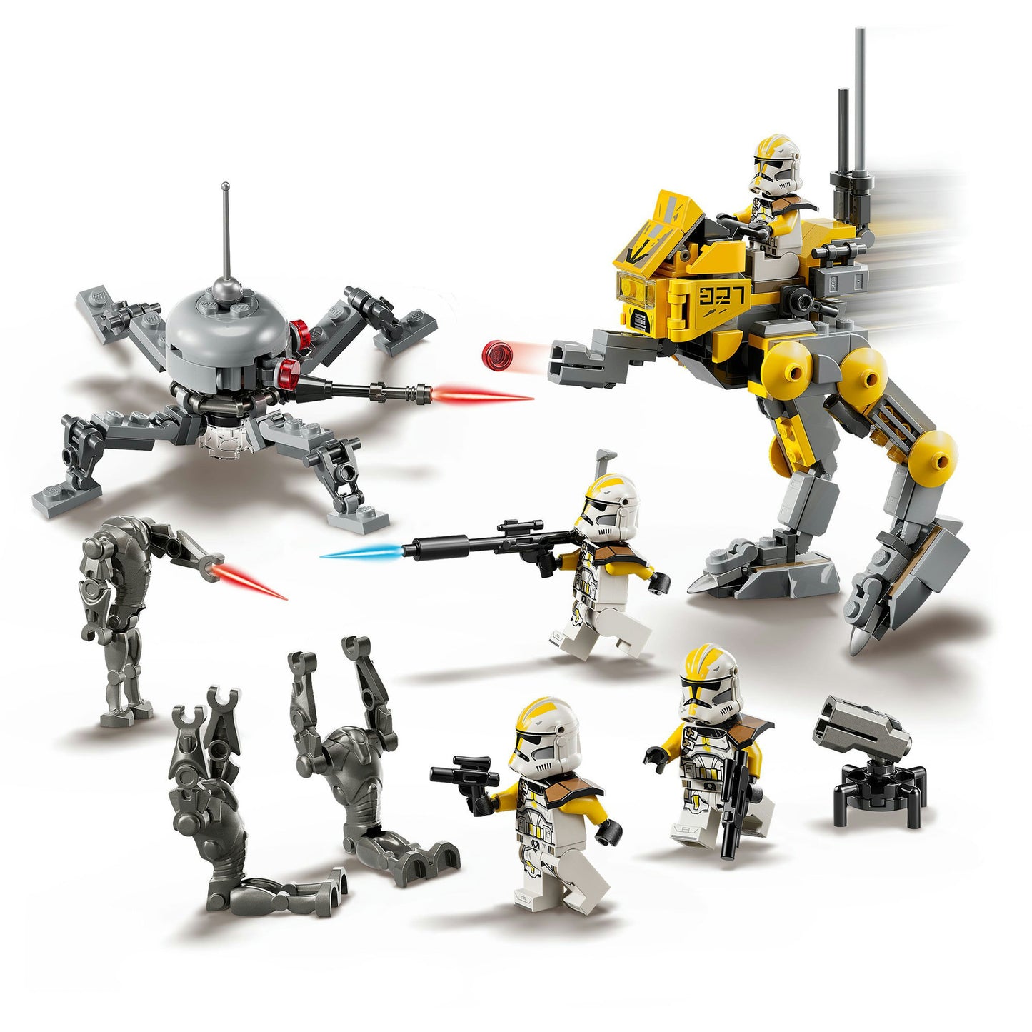 75431 Star Wars Klonsoldaten des 327. Sternenkorps Battlepack, Konstruktionsspielzeug