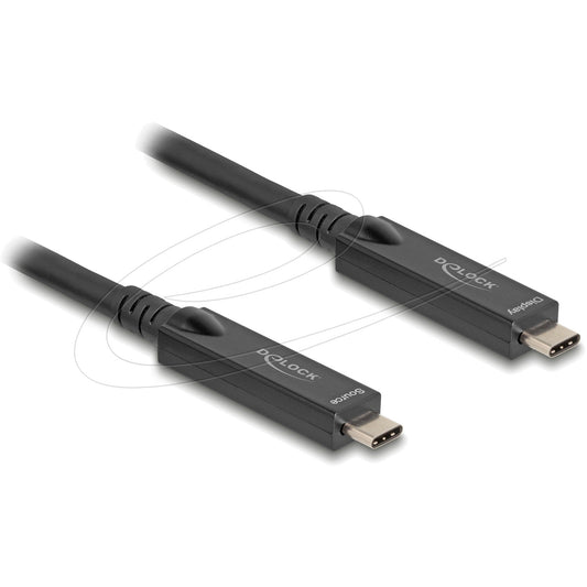 Aktives Optisches USB-C 8K Video + Daten + PD Kabel