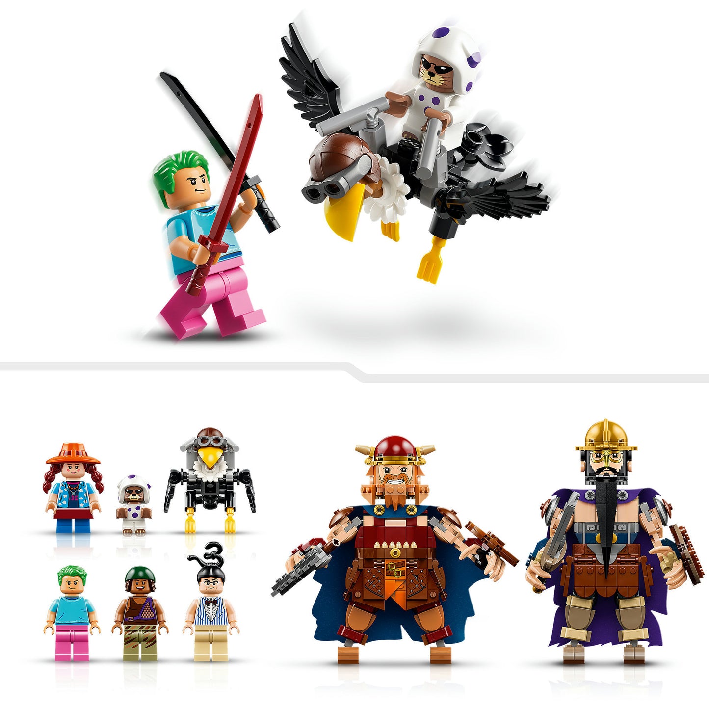 75644 One Piece Woogey vs. Boogey - Riesen aus Little Garden, Konstruktionsspielzeug