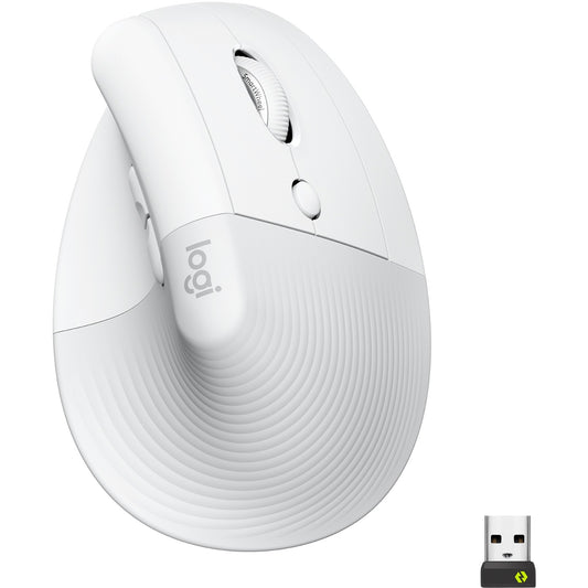 Logitech Lift (weiss/hellgrau, Logi Bolt, Bluetooth, Windows/macOS/iPadOS)