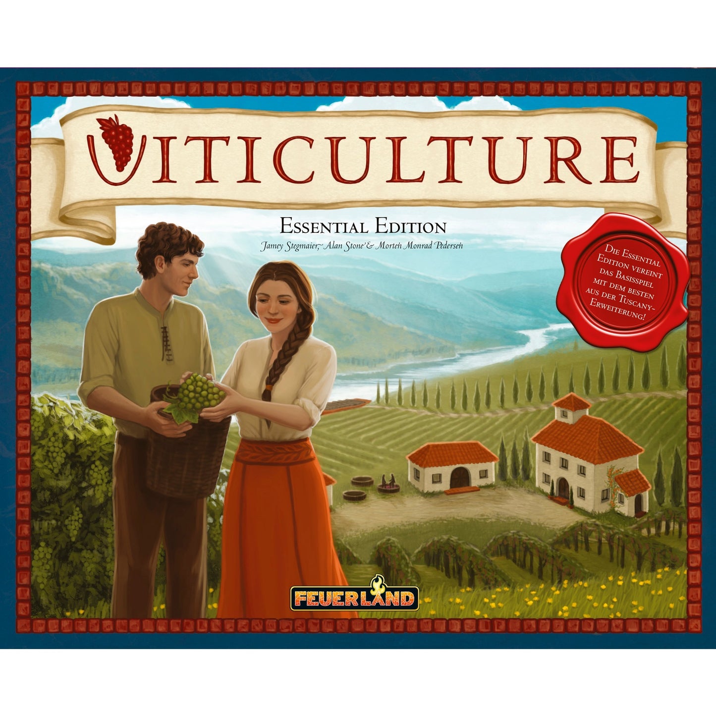 Pegasus Viticulture Essential Edition, Brettspiel