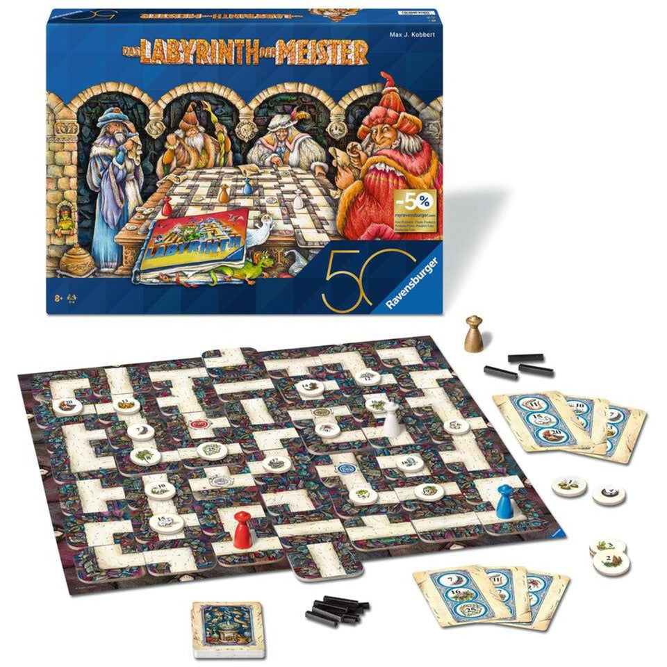 Ravensburger Labyrinth der Meister, Brettspiel