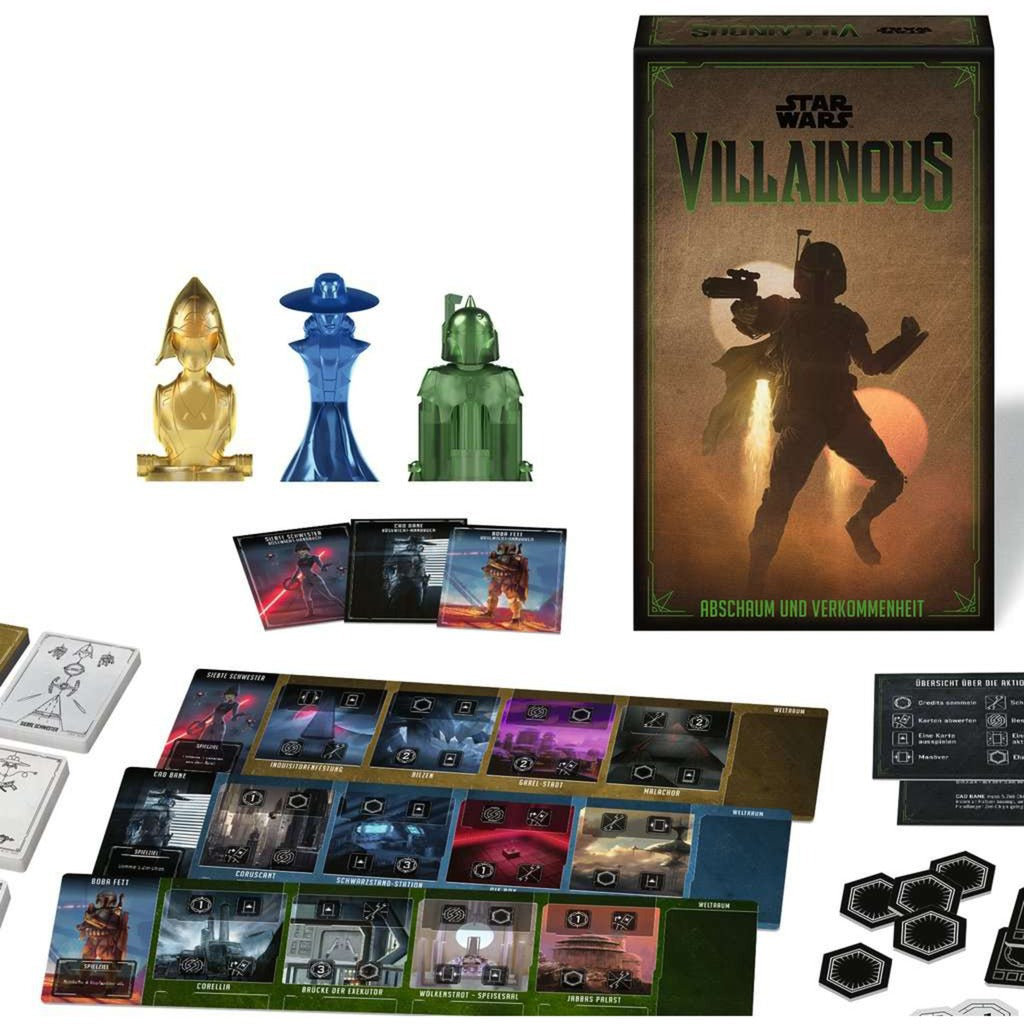 Ravensburger Star Wars Villainous - Abschaum und Verkommenheit, Brettspiel