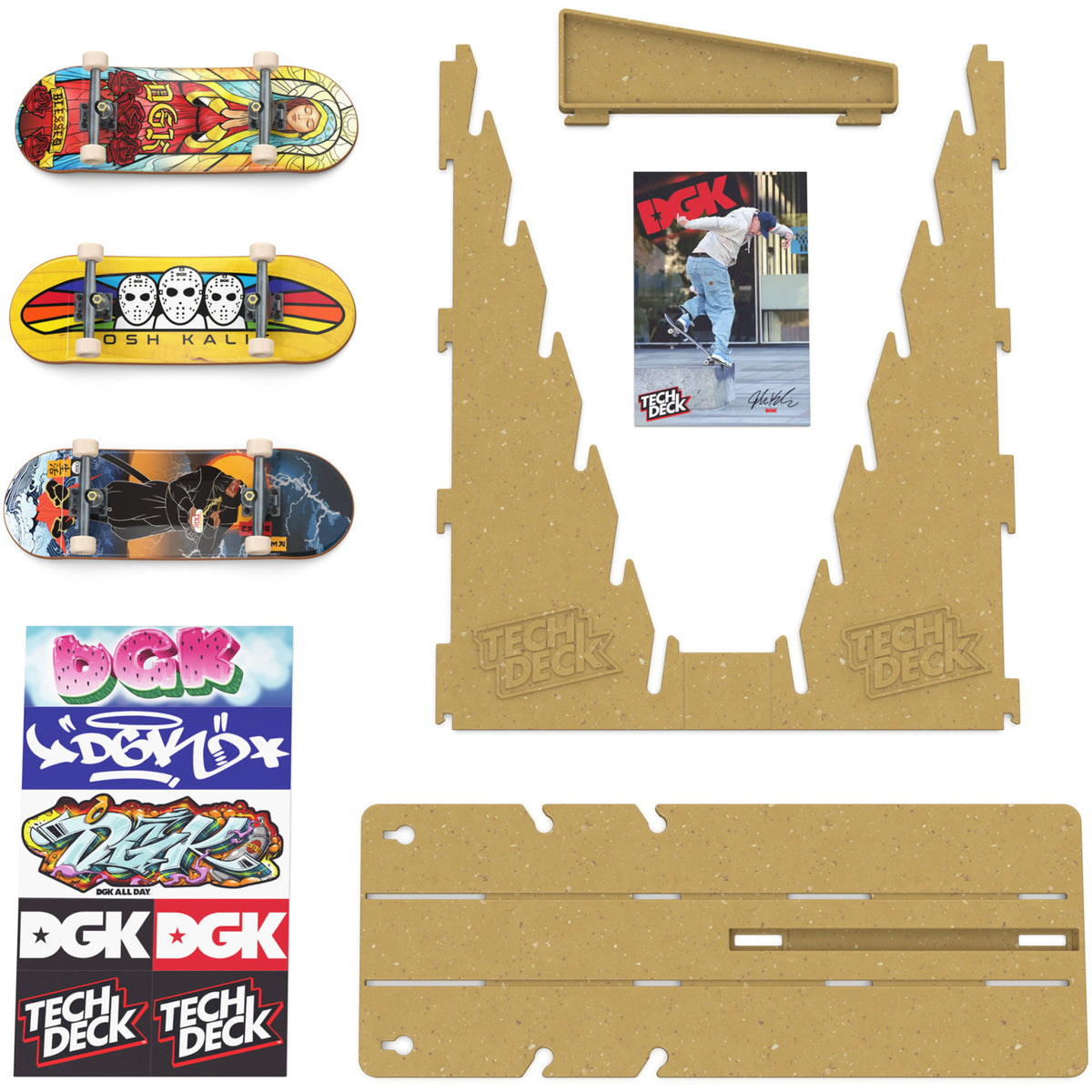Tech Deck - Fingerboard 6er-Display, Spielfahrzeug