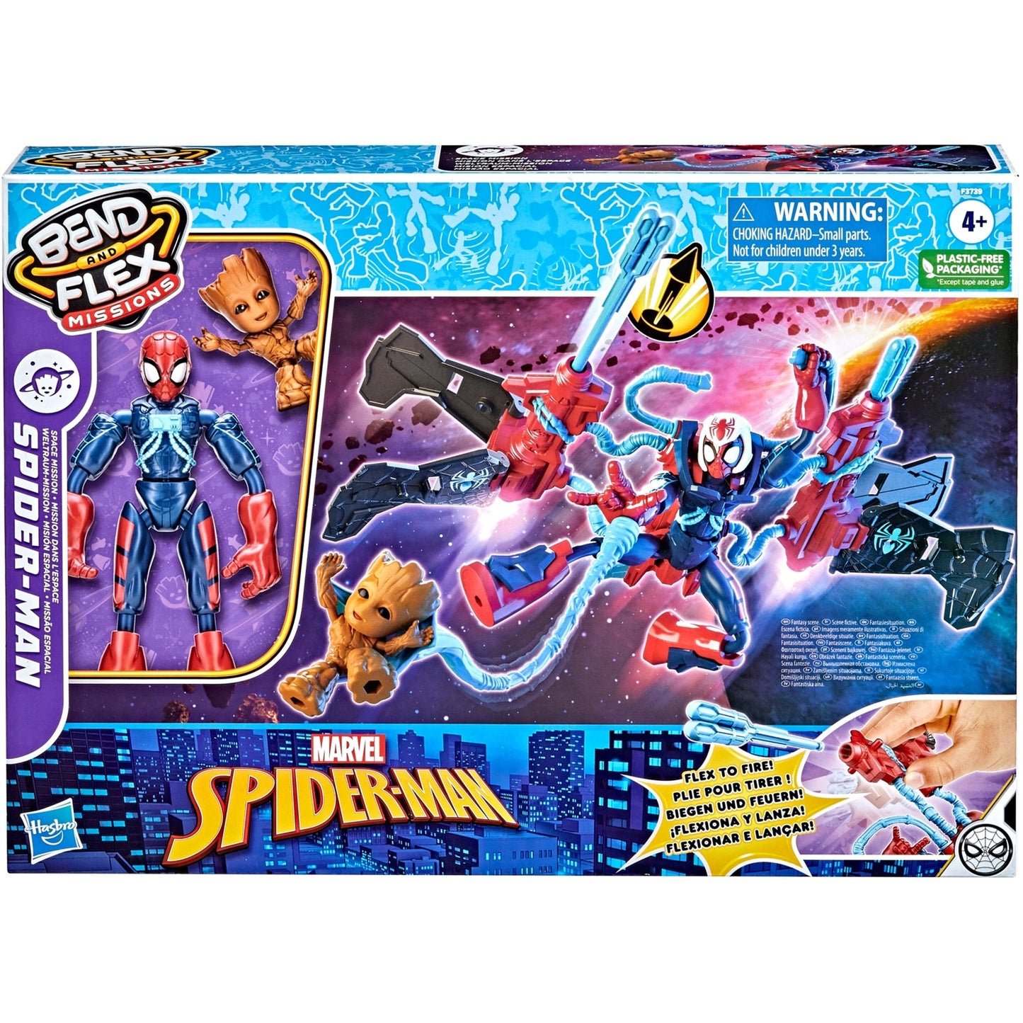 Hasbro Marvel Spider-Man Bend and Flex Missions Spider-Man