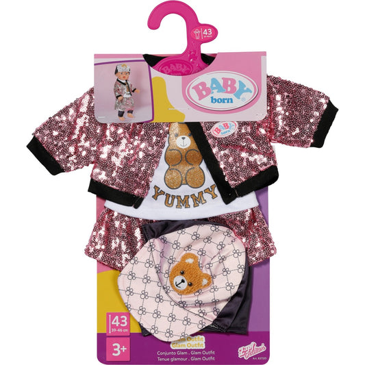 BABY born Glam Outfit 43cm, Puppenzubehör