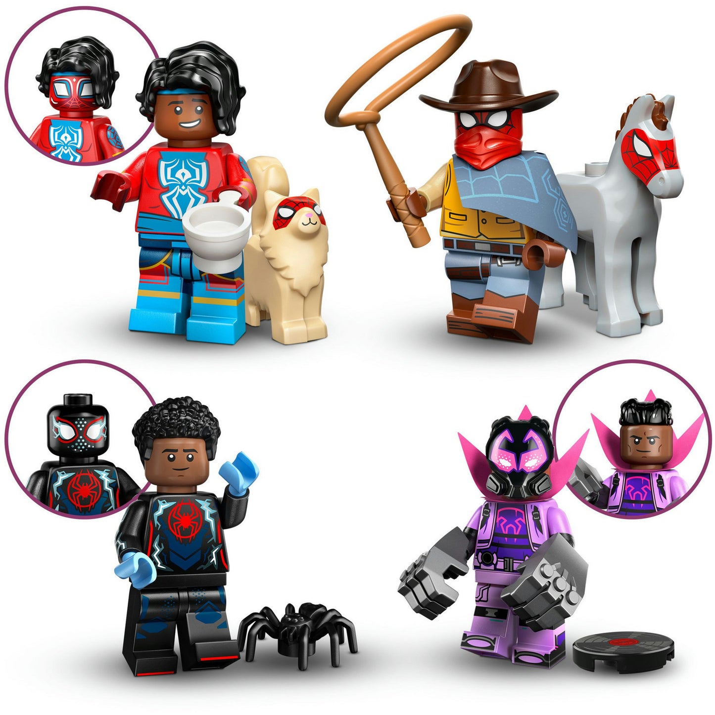 71050 Minifigures Spider Man: Across the Spider-Verse, Konstruktionsspielzeug