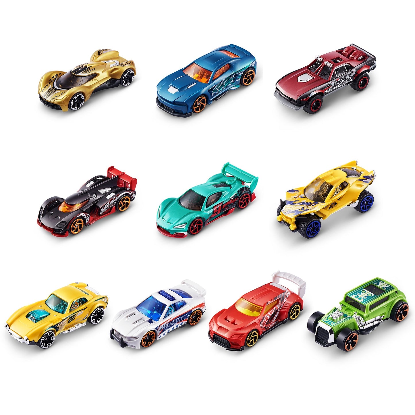 Metal Machines - Auto 5er Pack Serie 2, Spielfahrzeug