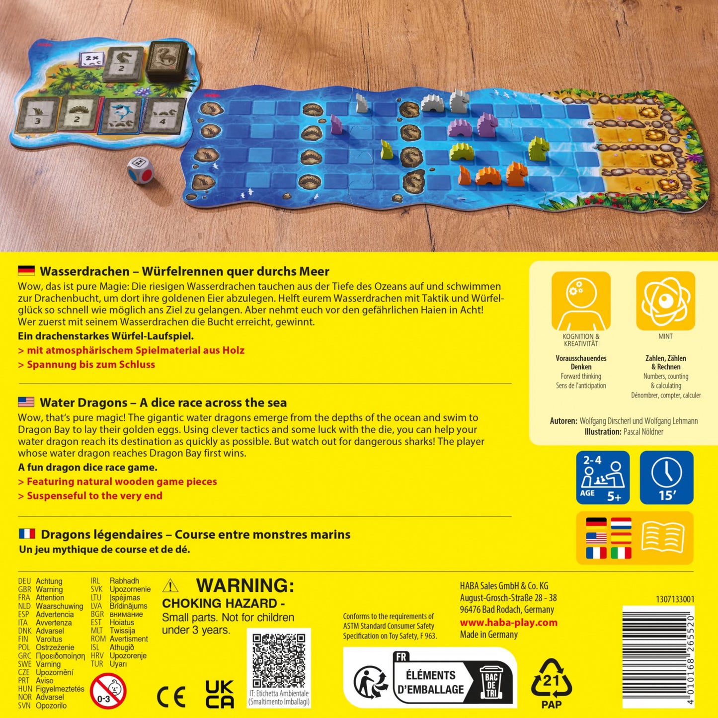 Wasserdrachen, Brettspiel