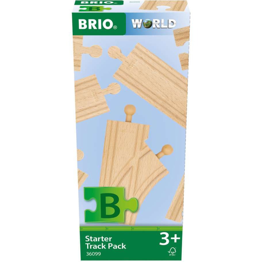 BRIO World Schienen Starter Sortiment B, Bahn