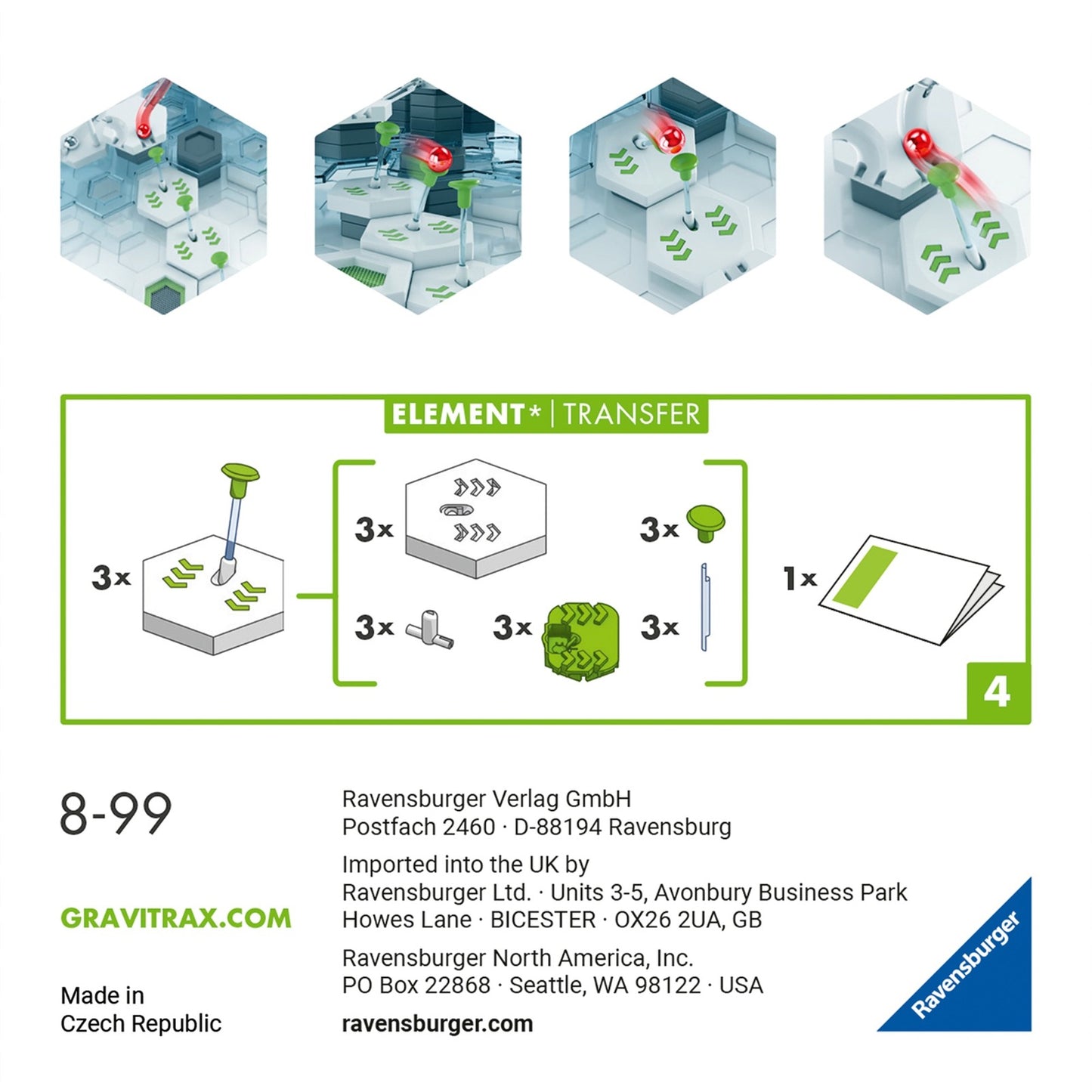 Ravensburger GraviTrax Element Transfer, Bahn