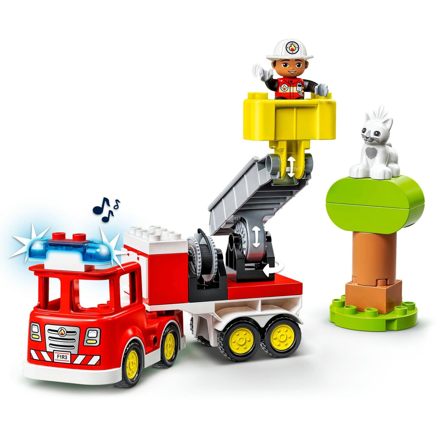 LEGO 10969 DUPLO Feuerwehrauto, Konstruktionsspielzeug