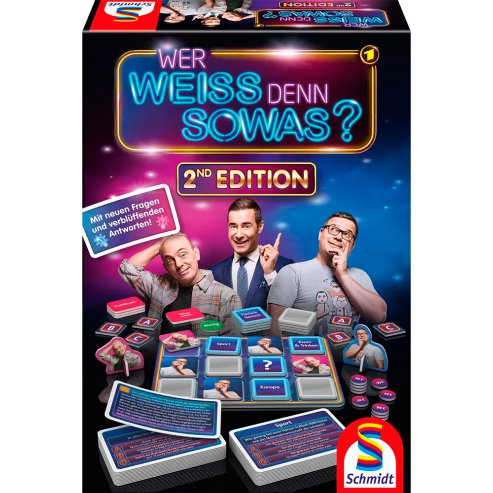 Schmidt Spiele Wer weiss denn sowas? 2nd Edition, Gesellschaftsspiel